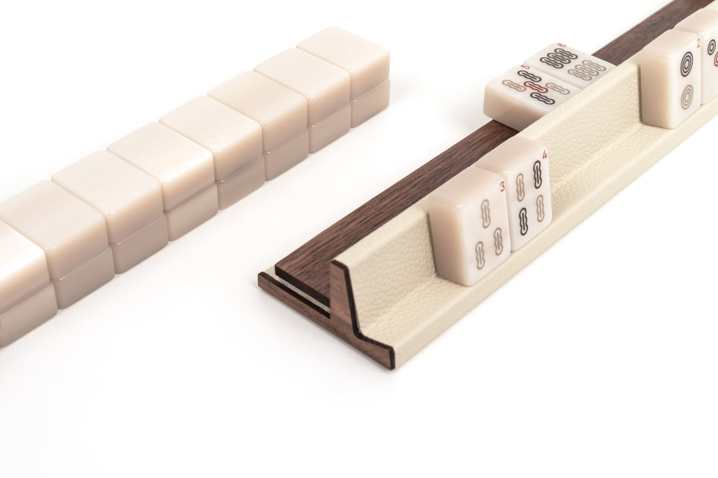 Pinetti Leather-covered Mahjong Game Set | Exquisite Craftsmanship | Premium Leather Cover | Classic Mahjong Tiles | Ideal for Leisure and Entertainment | Explore a Range of Luxury Home Accessories at 2Jour Concierge, #1 luxury high-end gift & lifestyle shop