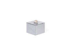 Bea Resin Bathroom Box: Square With Lid