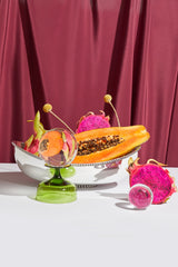 Regina Anna Silver-Plated Oval Fruit Bowl Centrepiece