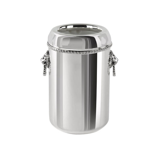Zanetto Regina Anna | Glacette: Silver-plated metal with cold accumulator and smooth, shiny finish, designed for keeping bottles chilled | Tableware & Serveware / Wine & Champagne Accessories | 2Jour Concierge, your luxury lifestyle shop