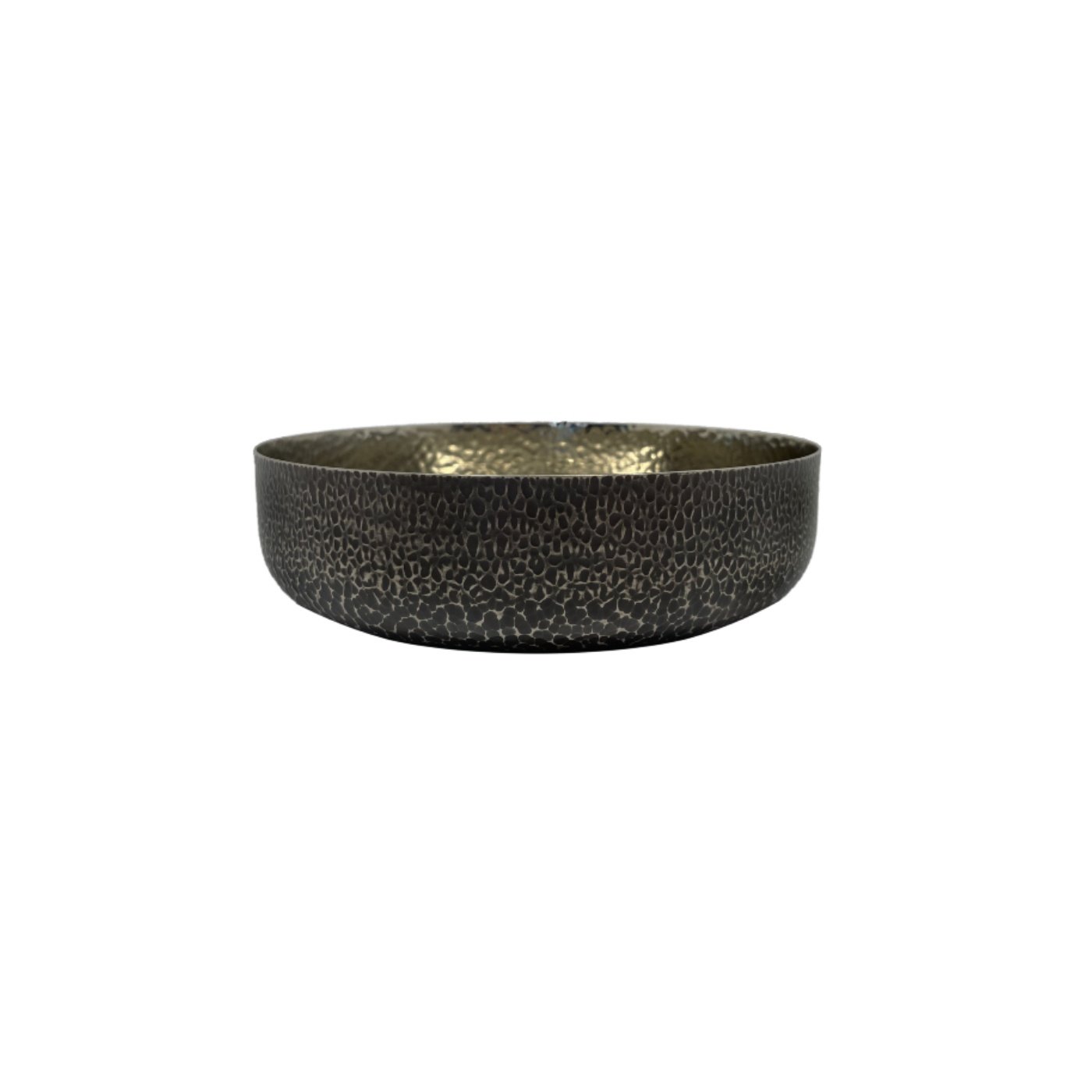 Zanetto New York Bronze Noir Bread Basket with Tartaruga Texture and Matte Finish | Bread Basket: Bronze Noir basket with Tartaruga texture and matte finish, offering an elegant presentation for rolls and artisanal loaves | Tableware & Serveware / Baskets | 2Jour Concierge, your luxury lifestyle shop
