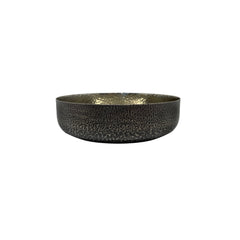 New York Bronze Noir Textured Bread Basket w Matt Finish