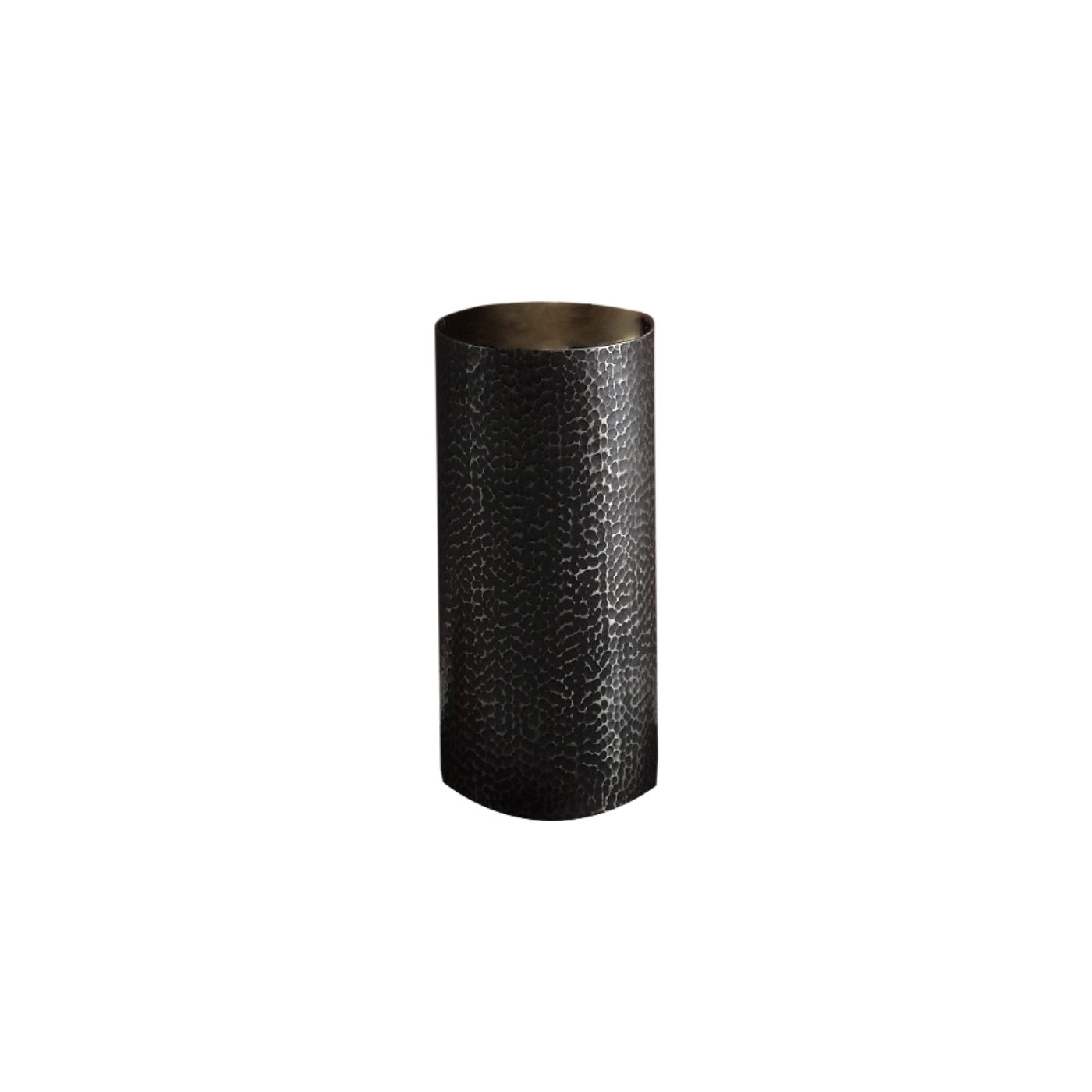 Zanetto New York Bronze Noir Breadstick Holder with Tartaruga Texture and Matte Finish | Breadstick Holder: Bronze Noir tubular holder with Tartaruga texture and matte finish, designed for upright, stylish display of grissini | Tableware & Serveware / Table Accessories | 2Jour Concierge, your luxury lifestyle shop