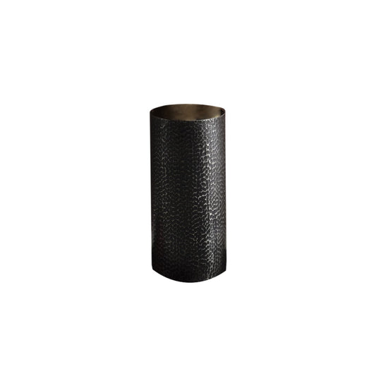 Zanetto New York Bronze Noir Breadstick Holder with Tartaruga Texture and Matte Finish | Breadstick Holder: Bronze Noir tubular holder with Tartaruga texture and matte finish, designed for upright, stylish display of grissini | Tableware & Serveware / Table Accessories | 2Jour Concierge, your luxury lifestyle shop