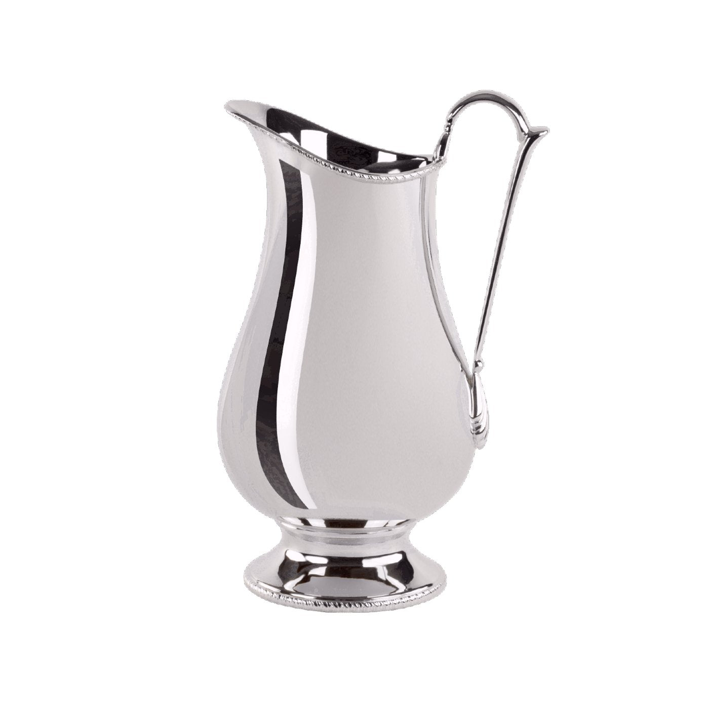 Zanetto Regina Anna | Jug: Silver-plated metal with smooth, shiny finish, fitted with cap and up to 2.50 L capacity, ideal for serving chilled beverages | Tableware & Drinkware / Pitchers | 2Jour Concierge, your luxury lifestyle shop