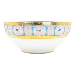 Bengalis Limoges Porcelain Salad Bowl