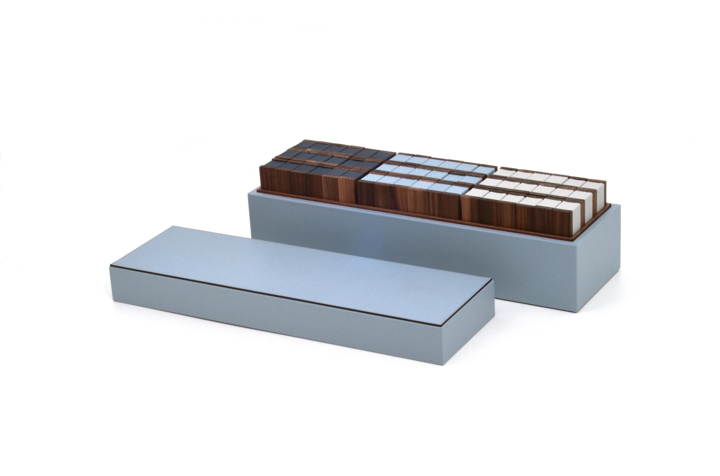 Pinetti Wood and Leather Pisa Tower Board Game Box | Elegant Combination of Wood and Leather | Perfect for Storing Board Games | Adds a Touch of Luxury to Your Gaming Experience | Explore a Range of Luxury Home Accessories at 2Jour Concierge, #1 luxury high-end gift & lifestyle shop