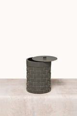 Mondina Saddle Leather Wastepaper Bin