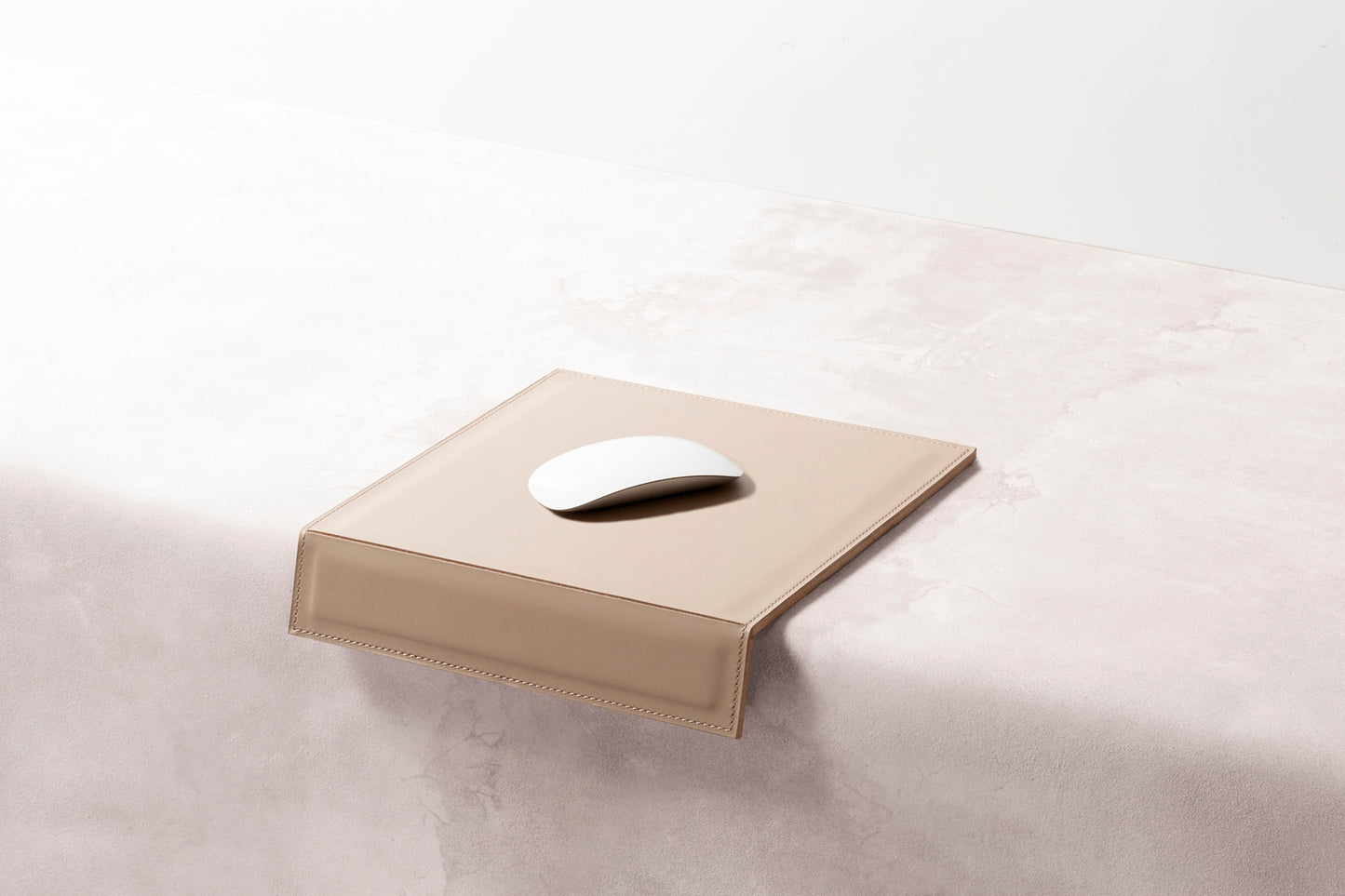 Rabitti 1969 Fold Saddle Leather Mouse Pad | Elegant and Functional Mouse Pad | Crafted with High-Quality Saddle Leather | Elevate Your Workspace with Luxury and Style | Explore a Range of Luxury Desk Accessories at 2Jour Concierge, #1 luxury high-end gift & lifestyle shop
