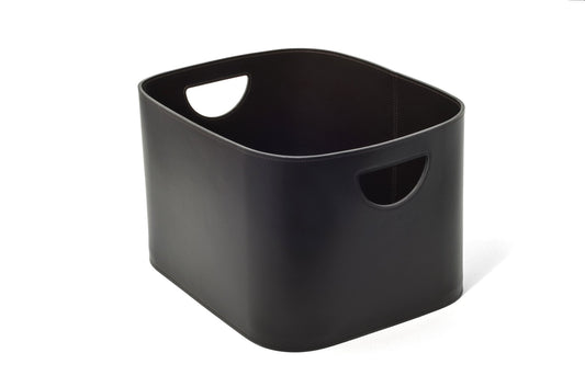 Rio Regenerated Leather Laundry & Storage Box | Made with eco-friendly, washable, and resistant regenerated leather | Suitable for outdoor use | Discover it now at 2Jour Concierge, #1 luxury high-end gift & lifestyle shop