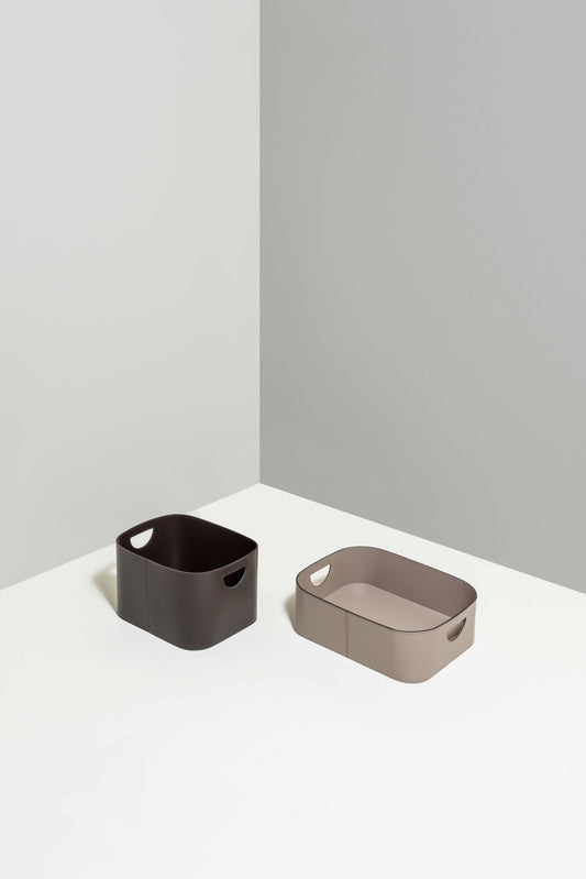 Rio Regenerated Leather Laundry & Storage Box | Made with eco-friendly, washable, and resistant regenerated leather | Suitable for outdoor use | Discover it now at 2Jour Concierge, #1 luxury high-end gift & lifestyle shop
