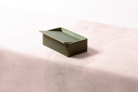 Rabitti 1969 Fold Saddle Leather Box | Elegant and Versatile Storage Box | Crafted with High-Quality Saddle Leather | Elevate Your Home Decor with Luxury and Style | Explore a Range of Luxury Accessories at 2Jour Concierge, #1 luxury high-end gift & lifestyle shop