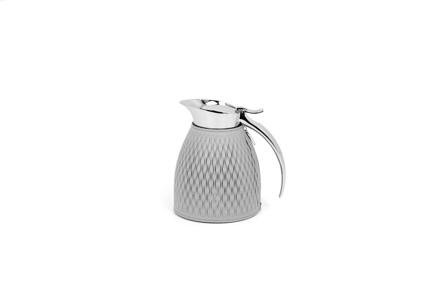Style Thermal Carafe by Pinetti | Steel carafe with removable leather cover. Keeps liquids hot for 12 hours and cold for 24 hours. | Tableware and Drinkware | 2Jour Concierge, your luxury lifestyle shop