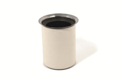 Wine Bucket: Leather-Covered Steel