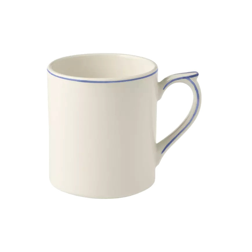 Gien Les Filets | Mug: Fine earthenware with hand-painted rim and smooth, glazed finish, ideal for enjoying tea, coffee, or hot chocolate | Tableware & Serveware / Cups & Mugs | 2Jour Concierge, your luxury lifestyle shop