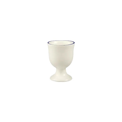 Gien Les Filets | Egg Cup: Fine earthenware with hand-painted rim and smooth, glazed finish, perfect for serving soft- or hard-boiled eggs with charm | Tableware & Serveware / Egg Cups | 2Jour Concierge, your luxury lifestyle shop