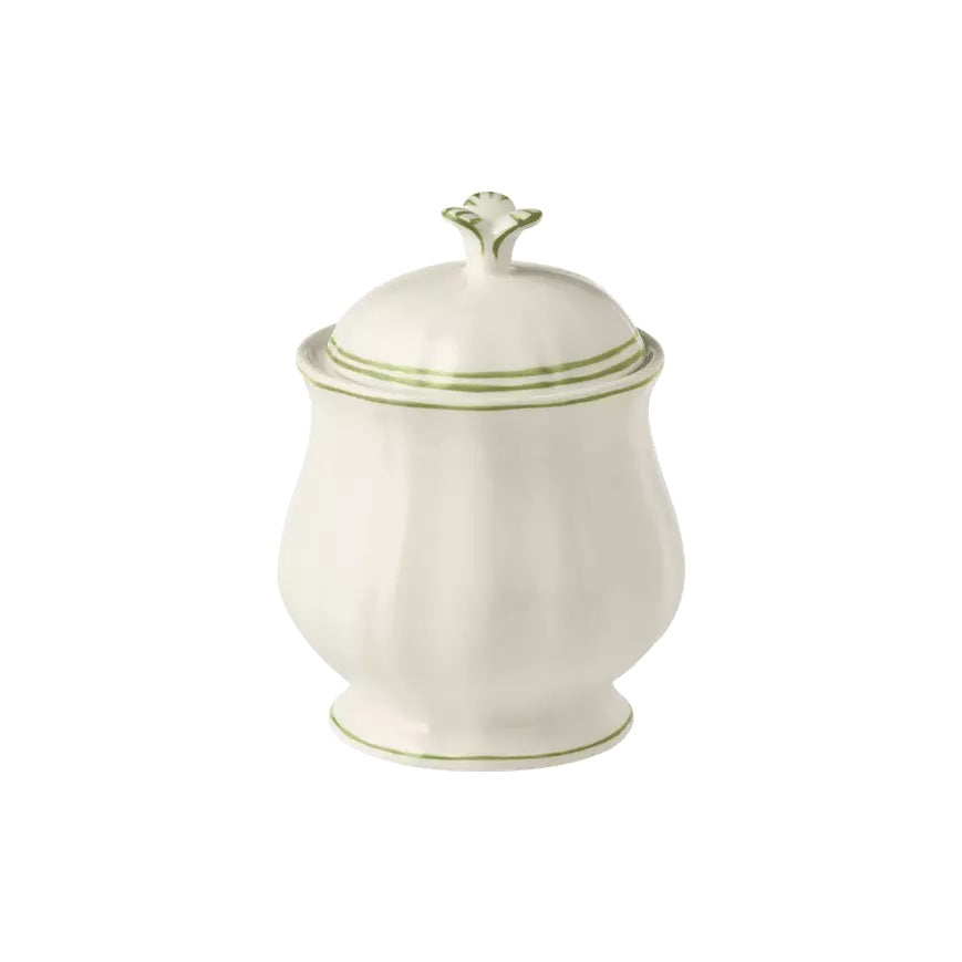 Gien Les Filets | Creamer: Fine earthenware with hand-painted rim and smooth, glazed finish, ideal for milk or cream at your tea or coffee setting | Tableware & Serveware / Creamers & Pitchers | 2Jour Concierge, your luxury lifestyle shop