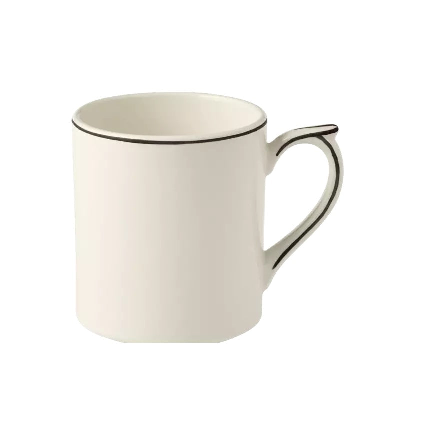 Gien Les Filets | Mug: Fine earthenware with hand-painted rim and smooth, glazed finish, ideal for enjoying tea, coffee, or hot chocolate | Tableware & Serveware / Cups & Mugs | 2Jour Concierge, your luxury lifestyle shop
