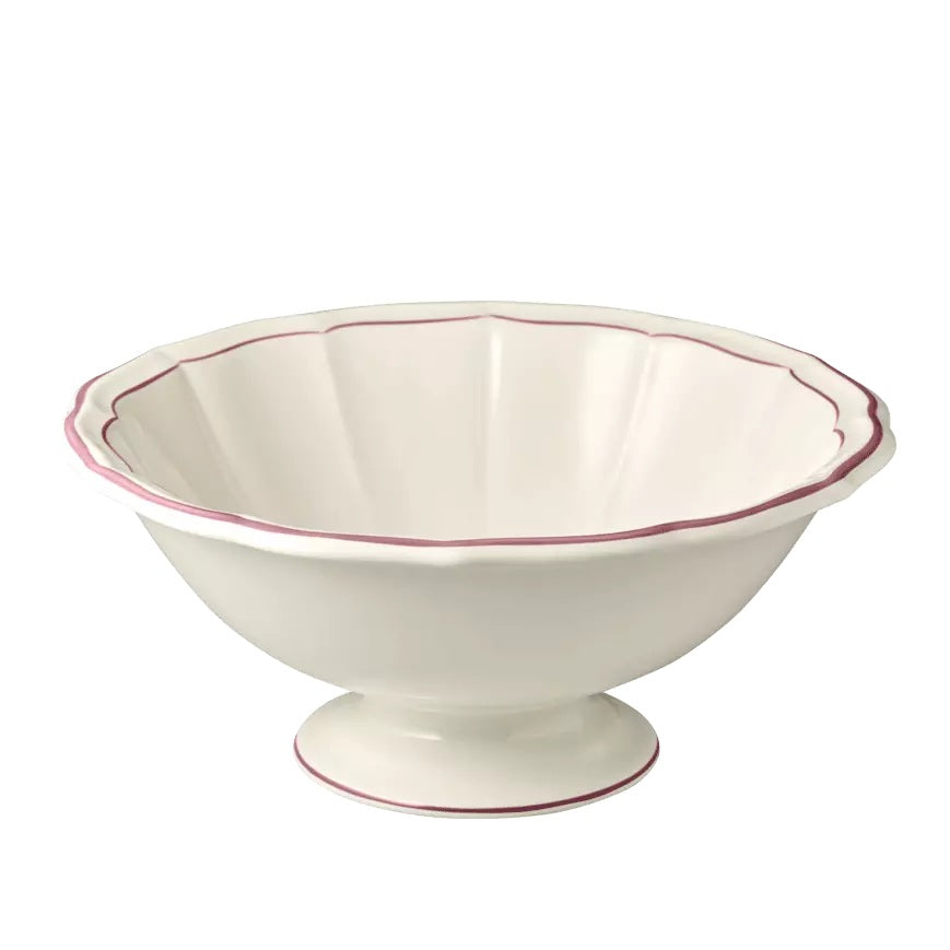 Gien Les Filets | Open Vegetable Bowl: Fine earthenware with hand-painted rim and smooth, glazed finish, ideal for serving vegetables, sides, or salads | Tableware & Serveware / Serving Bowls | 2Jour Concierge, your luxury lifestyle shop