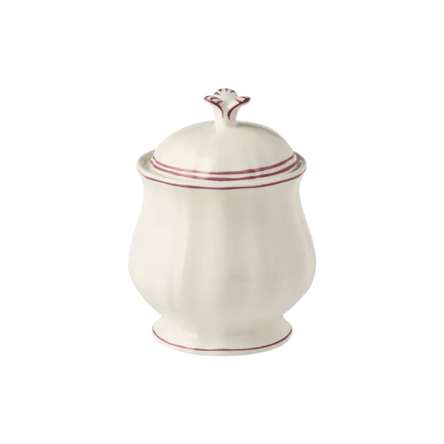 Gien Les Filets | Creamer: Fine earthenware with hand-painted rim and smooth, glazed finish, ideal for milk or cream at your tea or coffee setting | Tableware & Serveware / Creamers & Pitchers | 2Jour Concierge, your luxury lifestyle shop