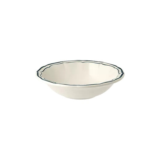 Gien Les Filets | Cereal Bowl: Fine earthenware with hand-painted rim and smooth, glazed finish, ideal for breakfast, fruit, or light fare | Tableware & Serveware / Bowls & Cereal Bowls | 2Jour Concierge, your luxury lifestyle shop