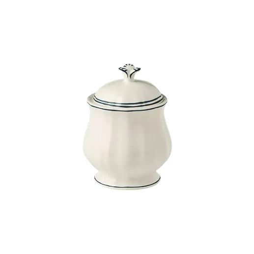 Gien Les Filets | Creamer: Fine earthenware with hand-painted rim and smooth, glazed finish, ideal for milk or cream at your tea or coffee setting | Tableware & Serveware / Creamers & Pitchers | 2Jour Concierge, your luxury lifestyle shop