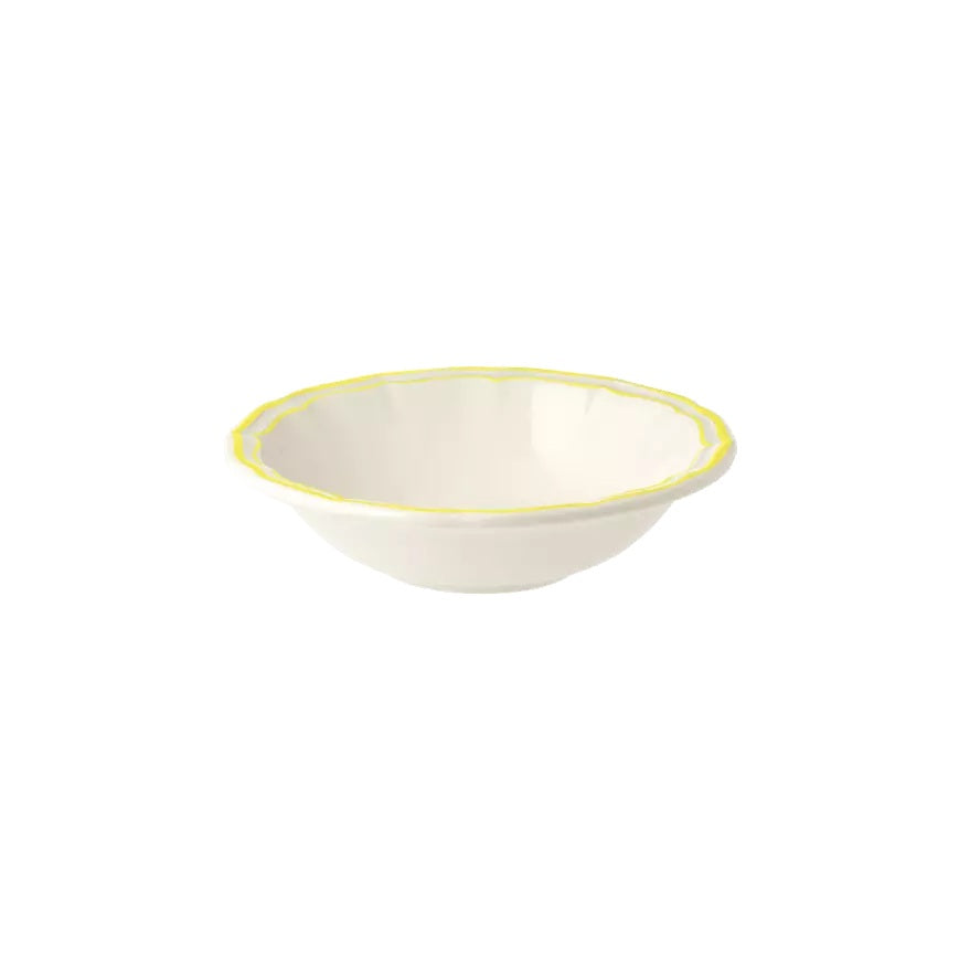 Gien Les Filets | Cereal Bowl: Fine earthenware with hand-painted rim and smooth, glazed finish, ideal for breakfast, fruit, or light fare | Tableware & Serveware / Bowls & Cereal Bowls | 2Jour Concierge, your luxury lifestyle shop