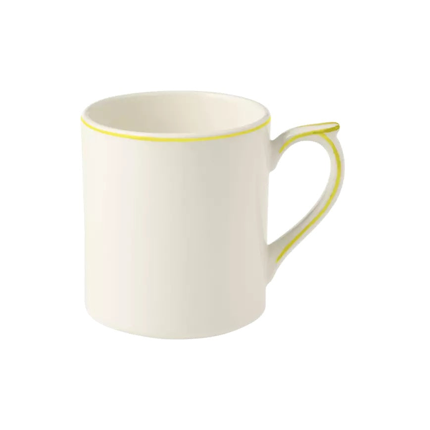 Gien Les Filets | Mug: Fine earthenware with hand-painted rim and smooth, glazed finish, ideal for enjoying tea, coffee, or hot chocolate | Tableware & Serveware / Cups & Mugs | 2Jour Concierge, your luxury lifestyle shop