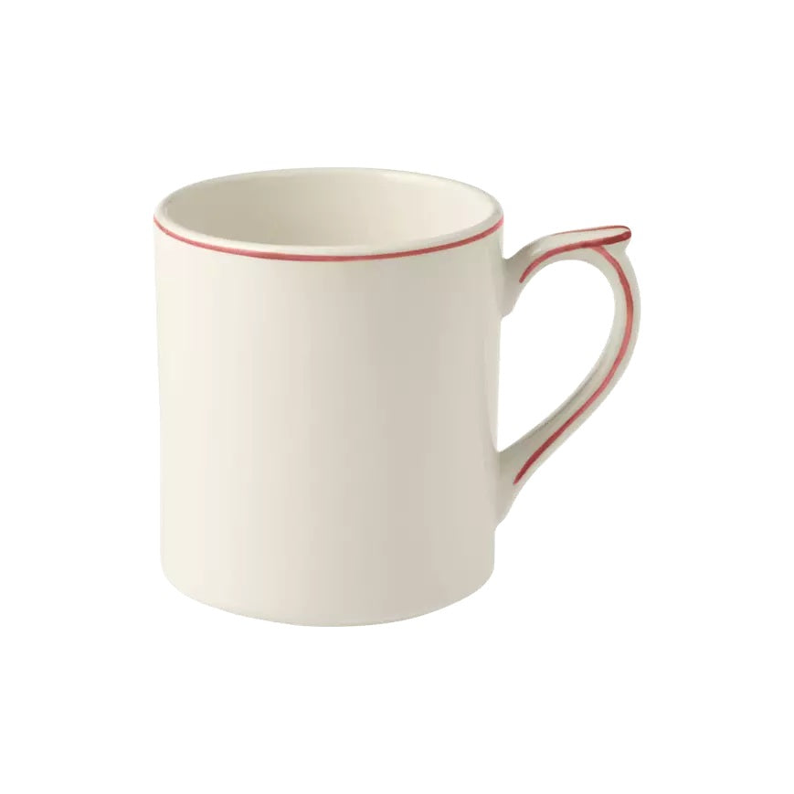 Gien Les Filets | Mug: Fine earthenware with hand-painted rim and smooth, glazed finish, ideal for enjoying tea, coffee, or hot chocolate | Tableware & Serveware / Cups & Mugs | 2Jour Concierge, your luxury lifestyle shop