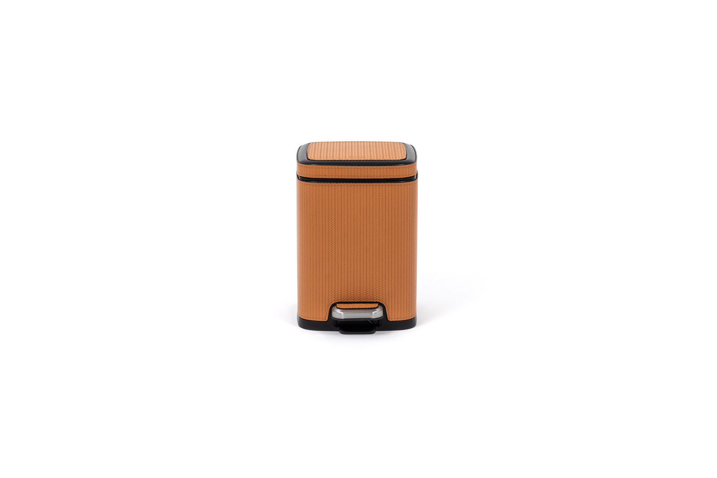 Pinetti | Pedal Bin: Leather-covered metal with soft-close lid and removable inner compartments, available in multiple capacities from 4 to 60 liters, ideal for elevated waste storage with seamless functionality | Home Accessories / Waste Bins | 2Jour Concierge, your luxury lifestyle shop