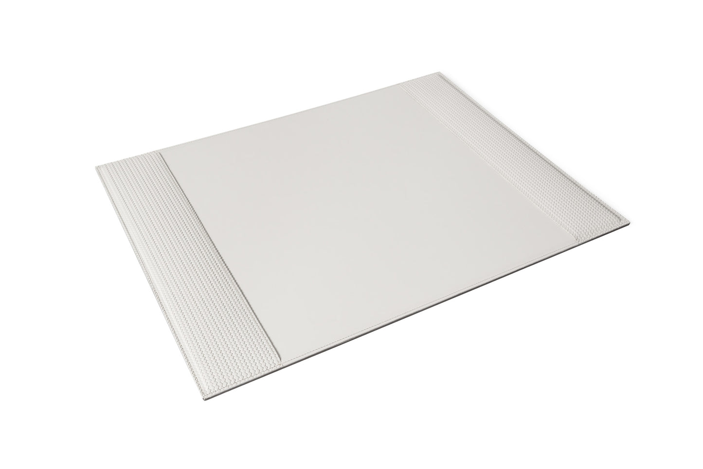 Pinetti Firenze Leather Non-Slip Desk Blotter With Side Bands | Part of the Firenze Desk Set | Rigid desk blotter covered with leather, featuring two side bands and a non-slip base | Discover Luxury Lifestyle Accessories at 2Jour Concierge, #1 luxury high-end gift & lifestyle shop