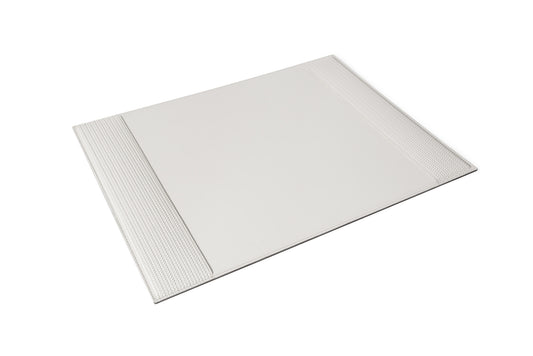 Pinetti Firenze Leather Non-Slip Desk Blotter With Side Bands | Part of the Firenze Desk Set | Rigid desk blotter covered with leather, featuring two side bands and a non-slip base | Discover Luxury Lifestyle Accessories at 2Jour Concierge, #1 luxury high-end gift & lifestyle shop