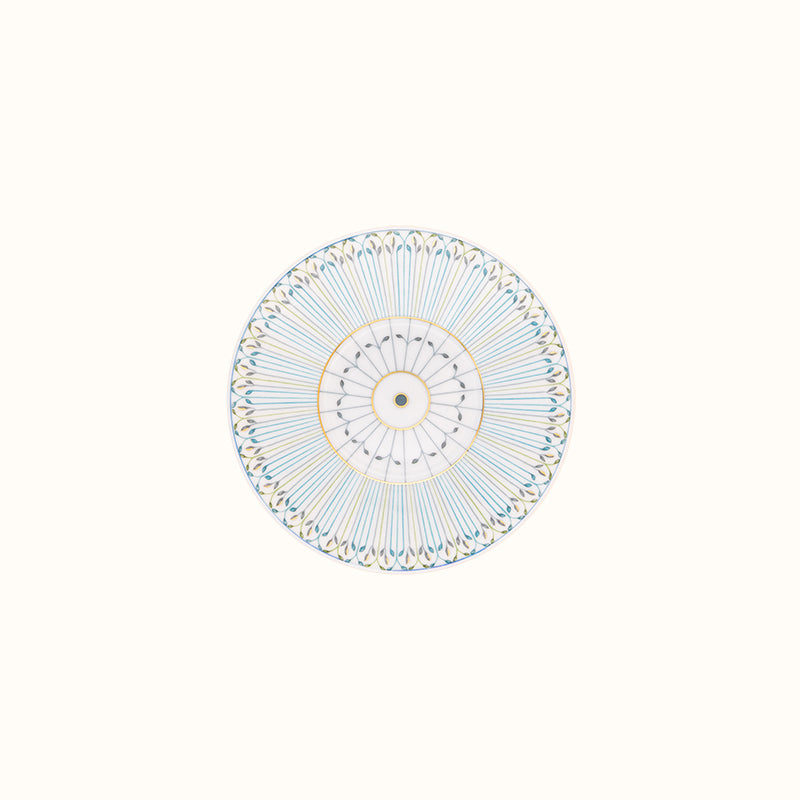 Robert Haviland & C. Parlon Jardin de Louise | Bread & Butter Plate: Fine Limoges porcelain with radiating fan motif and smooth, glazed finish, ideal for individual bread service | Tableware & Serveware / Plates | 2Jour Concierge, your luxury lifestyle shop