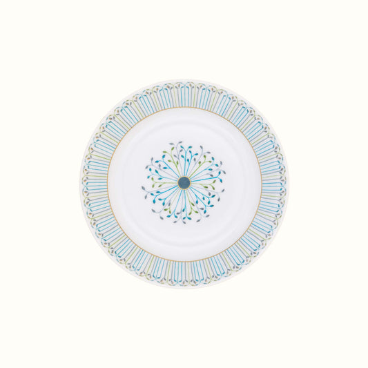 Robert Haviland & C. Parlon Jardin de Louise | Coup Soup Plate: Fine Limoges porcelain with central fan motif and smooth, glazed finish, ideal for refined presentations of soups or risottos | Tableware & Serveware / Soup Plates | 2Jour Concierge, your luxury lifestyle shop