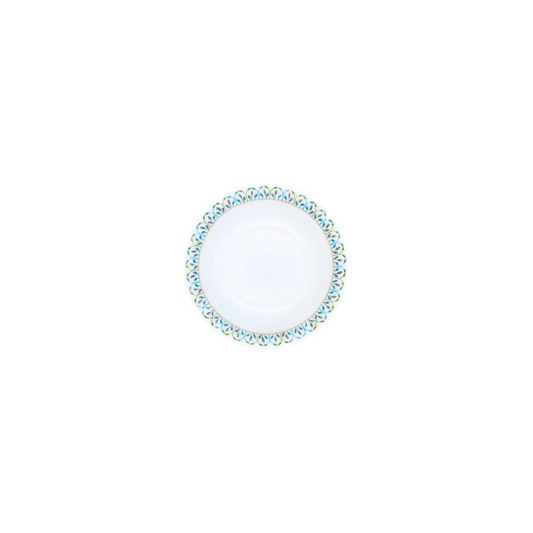 Robert Haviland & C. Parlon Jardin de Louise | Fruit Saucer: Fine Limoges porcelain with fan motif and smooth, glazed finish, perfect for fruits, desserts, or tasting portions | Tableware & Serveware / Bowls | 2Jour Concierge, your luxury lifestyle shop