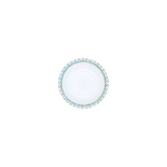 Jardin de Louise Limoges Porcelain Fruit Saucer