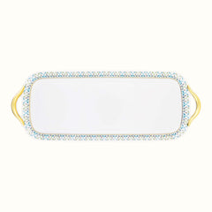 Jardin de Louise Limoges Porcelain Rectangular Cake Dish