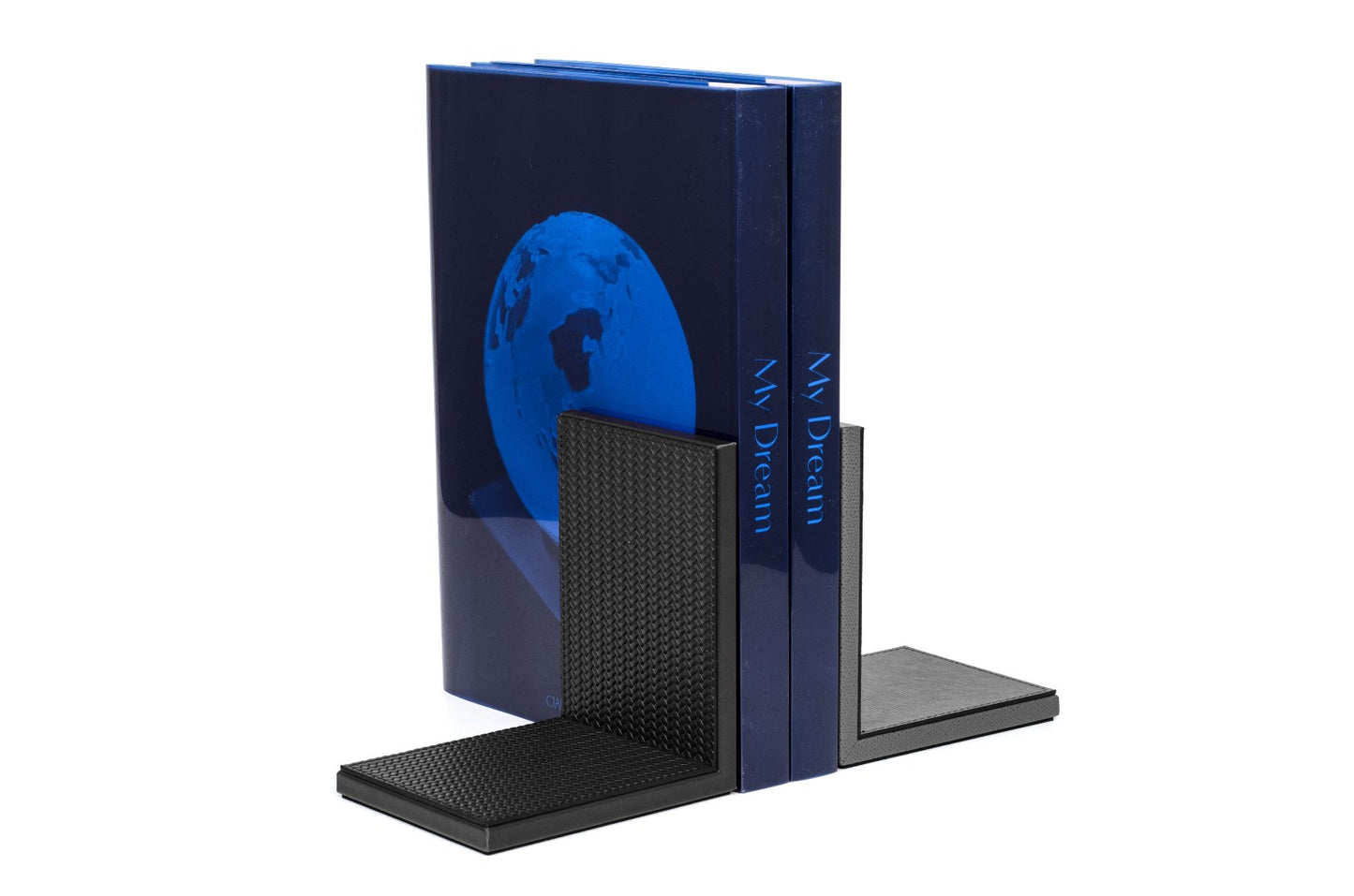 Pinetti Leather-Covered Bookend (Set of 2) | Elegant and Functional Design | Perfect for Organizing and Displaying Books | Explore a Range of Luxury Home Accessories at 2Jour Concierge, #1 luxury high-end gift & lifestyle shop