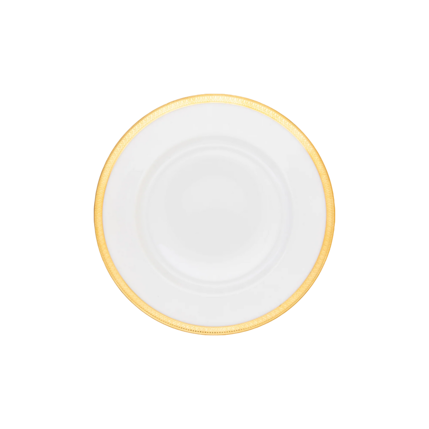 Haviland Parlon Malmaison | Dinner Plate: Fine Limoges porcelain with decorative border motif and smooth, glazed finish, ideal for serving main courses in a refined setting | Tableware & Serveware / Plates | 2Jour Concierge, your luxury lifestyle shop