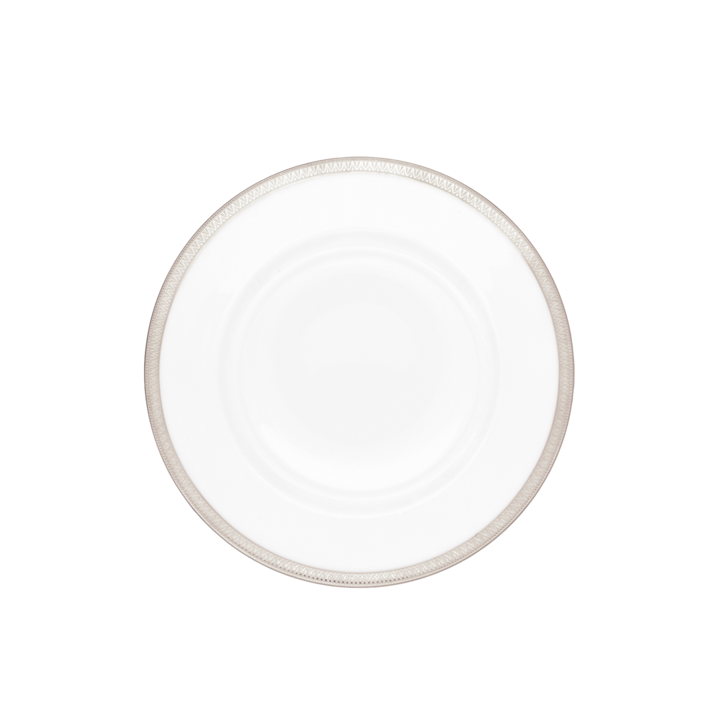 Haviland Parlon Malmaison | Dinner Plate: Fine Limoges porcelain with decorative border motif and smooth, glazed finish, ideal for serving main courses in a refined setting | Tableware & Serveware / Plates | 2Jour Concierge, your luxury lifestyle shop