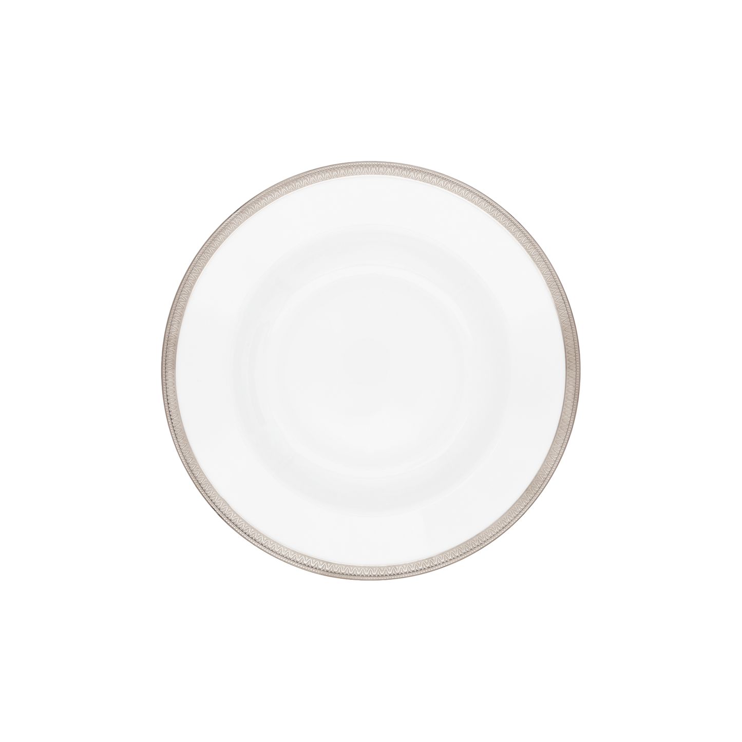 Haviland Parlon Malmaison | Rim Soup Plate: Fine Limoges porcelain with decorative border motif and smooth, glazed finish, ideal for soups and broths served with refinement | Tableware & Serveware / Soup Plates | 2Jour Concierge, your luxury lifestyle shop