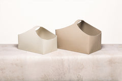 Arco Saddle Leather Storage Basket With Handle
