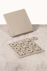 Sanremo Saddle Leather Tic Tac Toe with Galata Folder