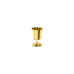 Regina Anna Gold-Plated Liquor Cup, Gilded Inside