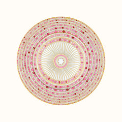 Syracuse Rose Limoges Porcelain Buffet Plate