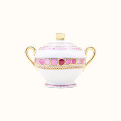Syracuse Rose Limoges Porcelain Sugar Bowl