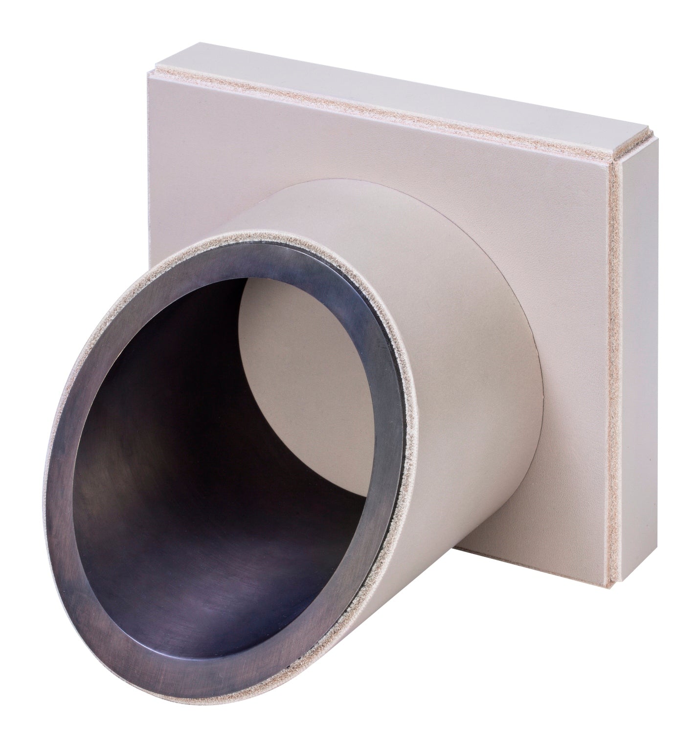 Tullio Saddle Leather Bookend with Metal Finish