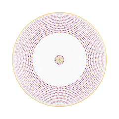 Villa Toscana Limoges Porcelain Buffet Plate, Cassis