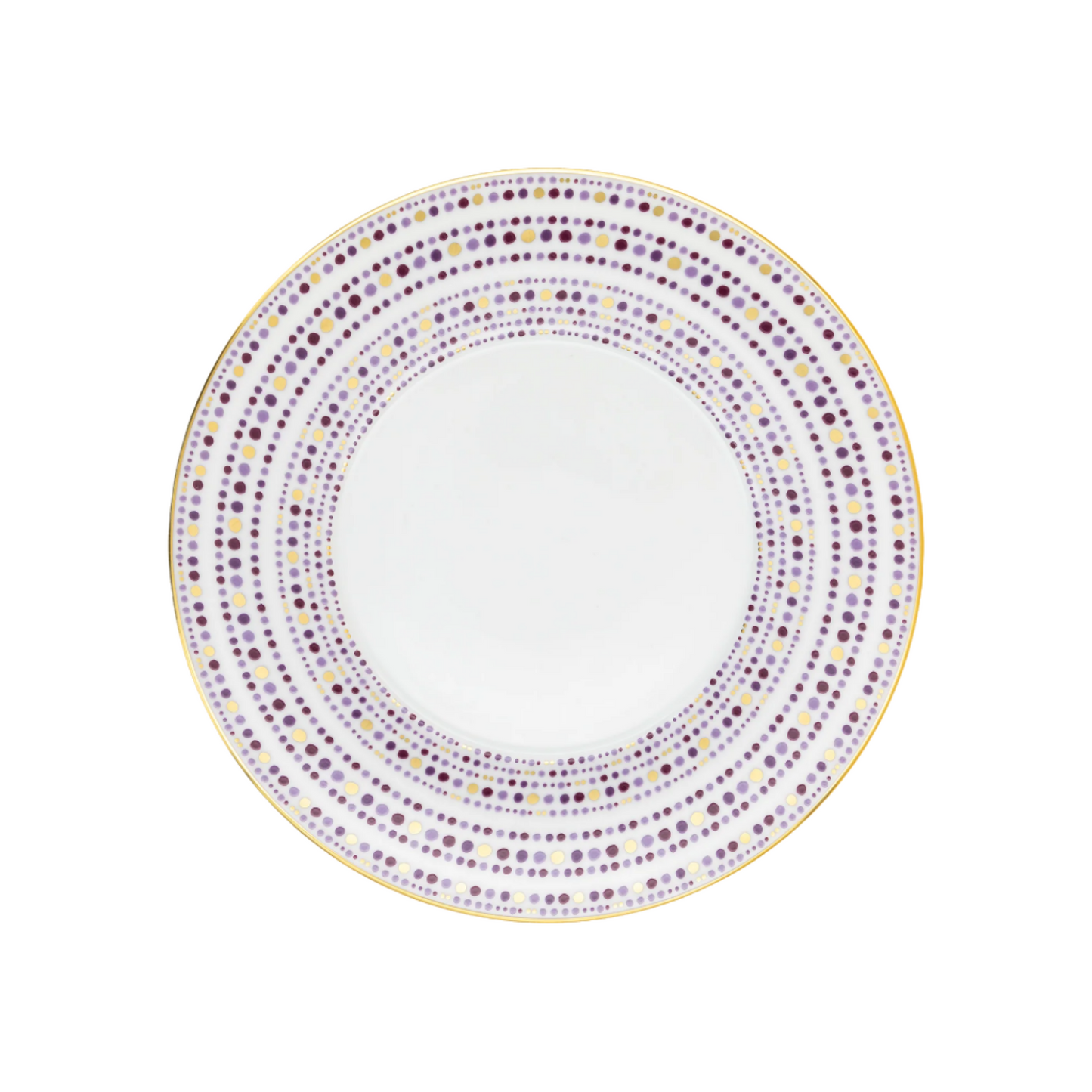 Robert Haviland & C. Parlon Villa Toscana | Dinner Plate: Fine Limoges porcelain with geometric border motif and smooth, glazed finish, ideal for serving main courses with modern refinement | Tableware & Serveware / Plates | 2Jour Concierge, your luxury lifestyle shop