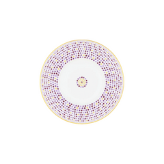 Villa Toscana Limoges Porcelain Dessert Plate, Cassis